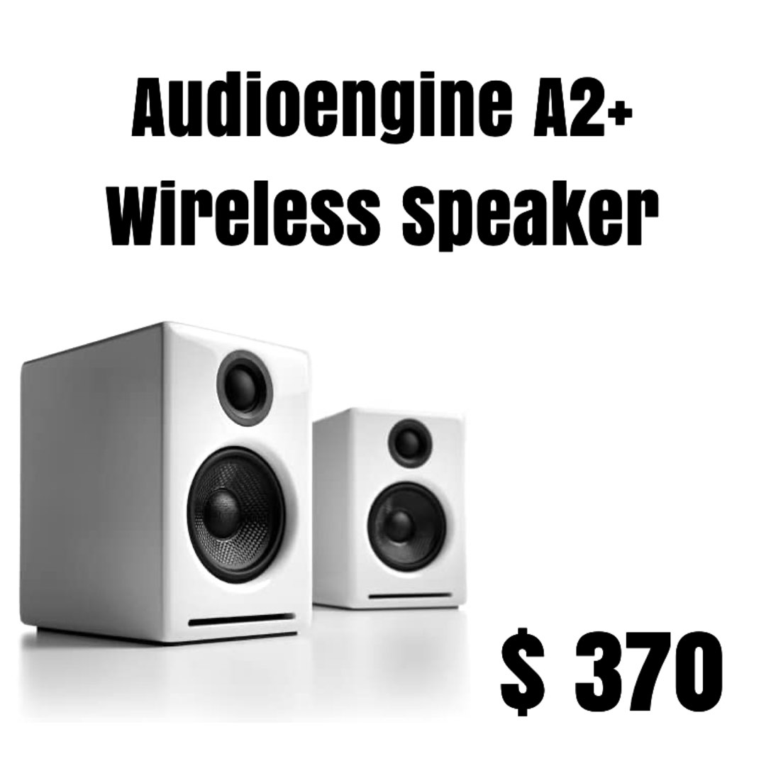 Audioengine 2+ Wirelessスタンド付 美品 - スピーカー