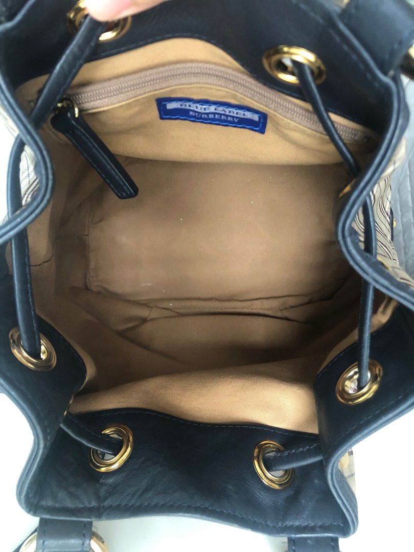 Authentic Blue Label Bucket Bag, Luxury, Bags & Wallets on Carousell