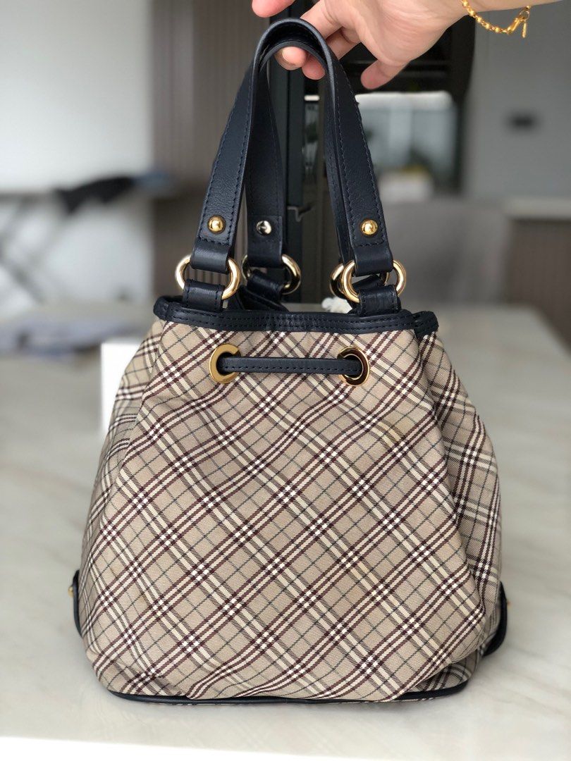 Authentic Blue Label Bucket Bag, Luxury, Bags & Wallets on Carousell