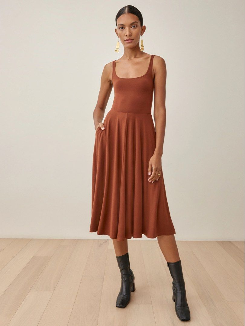 Authentic Reformation Rou Knit Dress, Women's Fashion, Dresses & Sets