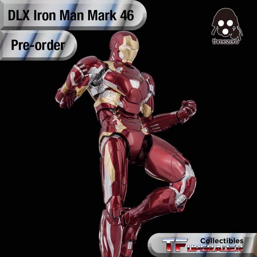 Back-To-Back Order] Threezero Marvel: Infinity Saga Dlx Iron Man Mark 46,  Hobbies & Toys, Toys & Games On Carousell