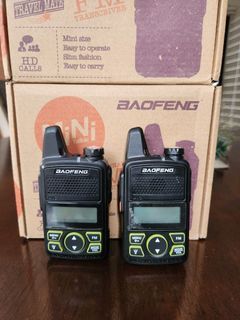 Baofeng BF-T1 walkie talkie set of 2