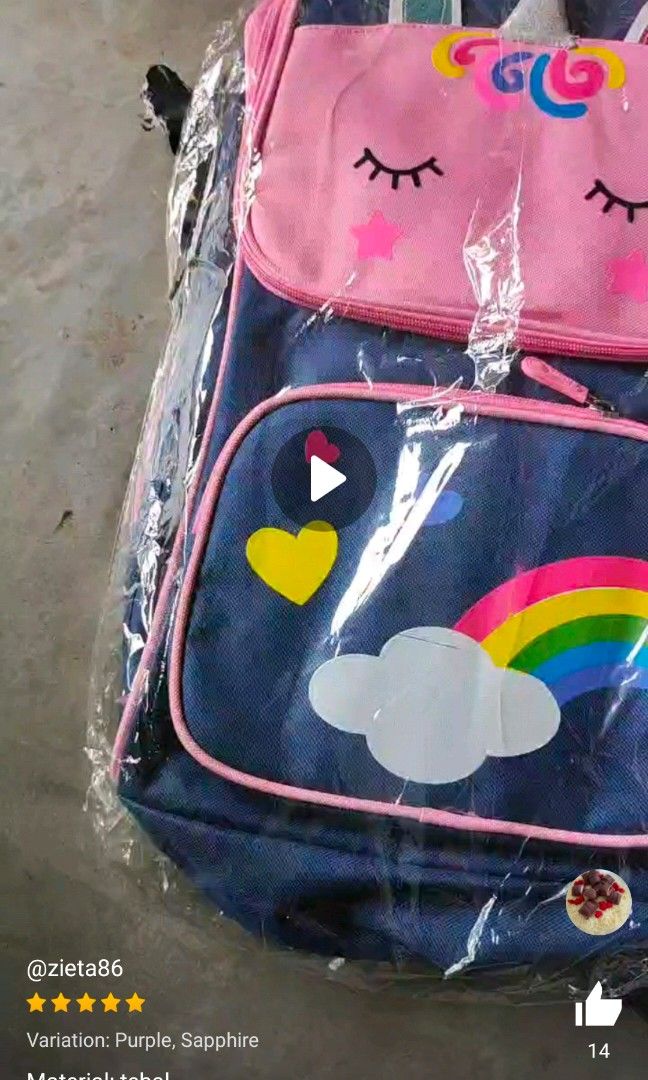 School bag clearance for kindergarten girl