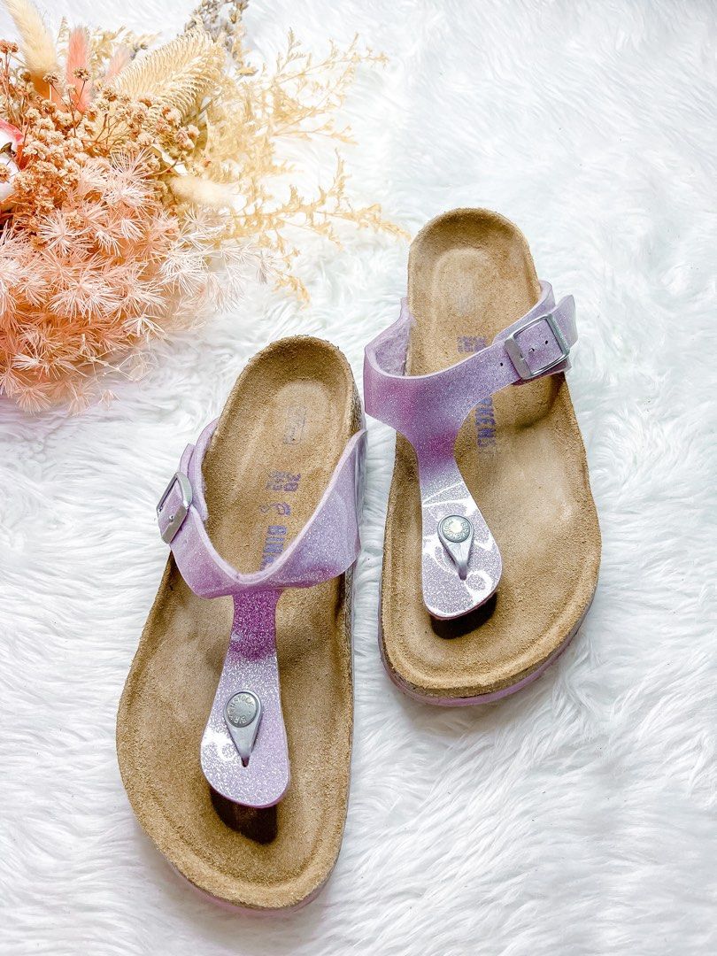 Birkenstock gizeh lavender sale