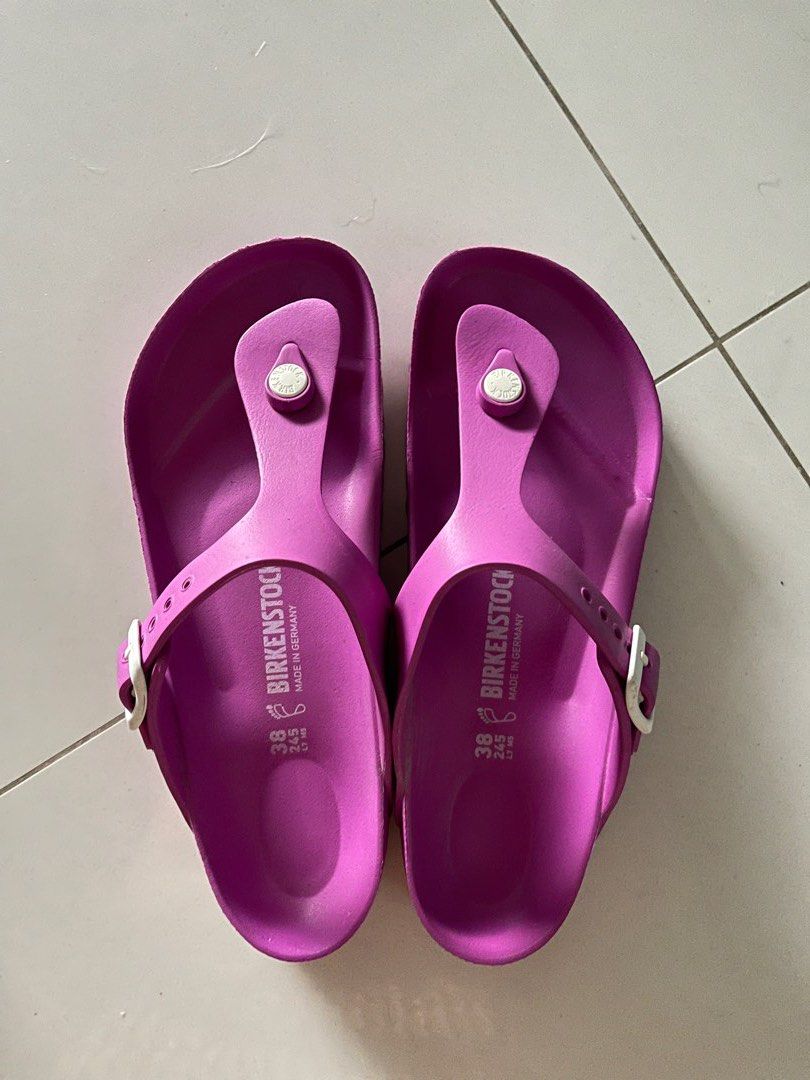 Birkenstock Pink Sandals light weight raining weather Women s