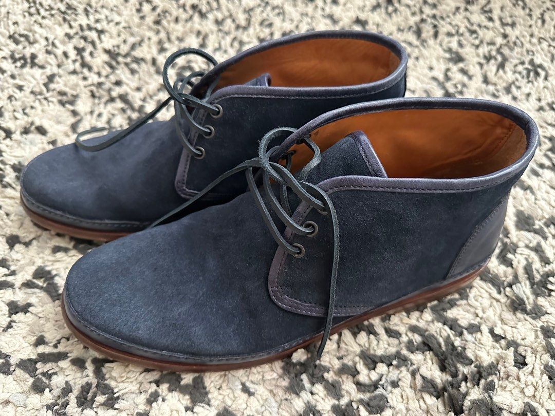 Chukka boots cheap blue suede