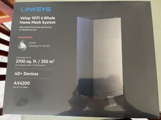 BNIB Linksys Velop Wifi 6 AX4200 with warranty