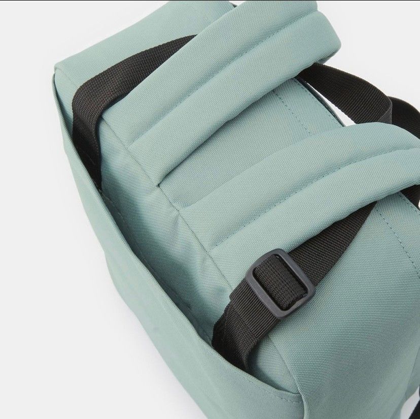 BNIB MUJI Green/Mint Rucksack With Adjustable Handles A4, Women's