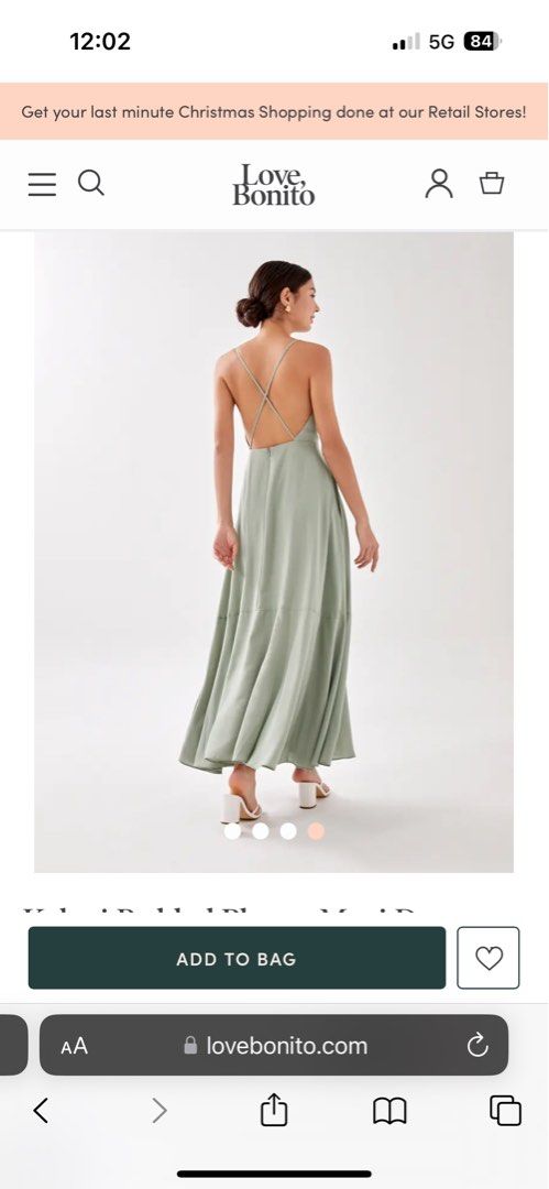 Buy Kaleni Padded Plunge Maxi Dress @ Love, Bonito, Shop Women's Fashion  Online