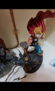 Bowen Strike down thor statue