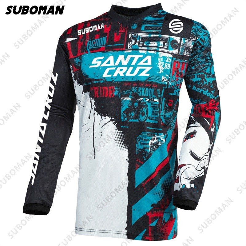 BRAND NEW IN STOCK MTB Santa Cruz Bike Jersey Men s Downhill Jerseys Mountain Shirts Offroad DH Motocross Sportwear