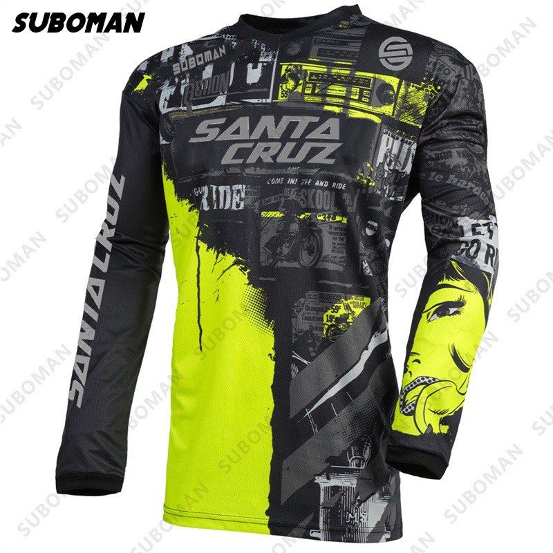BRAND NEW IN STOCK MTB Santa Cruz Bike Jersey Men s Downhill Jerseys Mountain Shirts Offroad DH Motocross Sportwear
