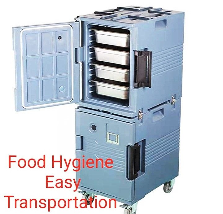 Food Warmer Insulator Carts Catering Transportation Insulated Box For