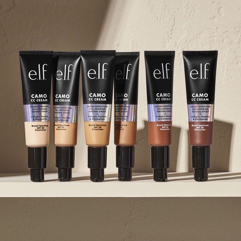 elf camo cc cream spf 30