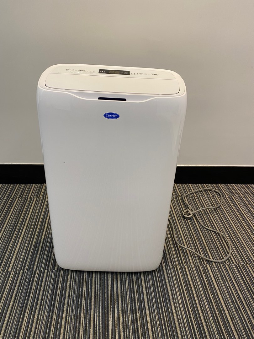 Carrier portable air conditioner, 家庭電器, 冷氣機及暖風機 Carousell