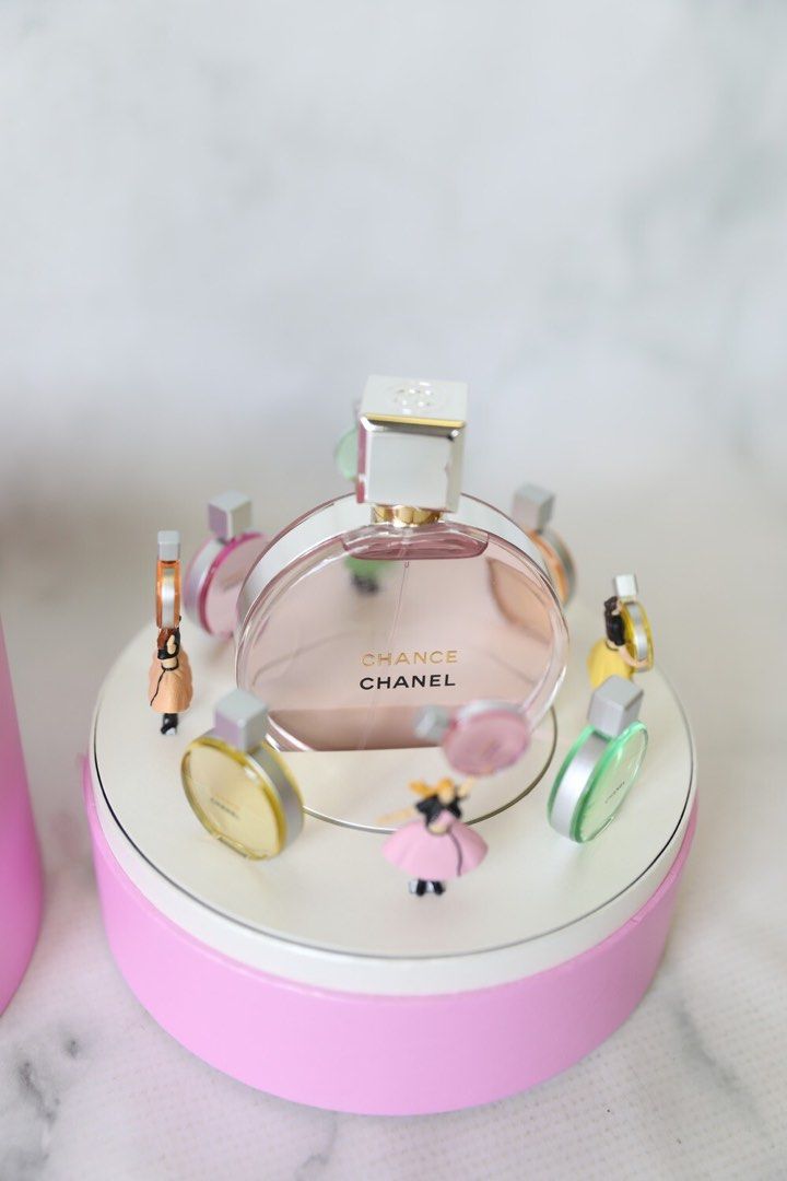 Chanel chance eau tendre 100ml edp with music box (limited edition