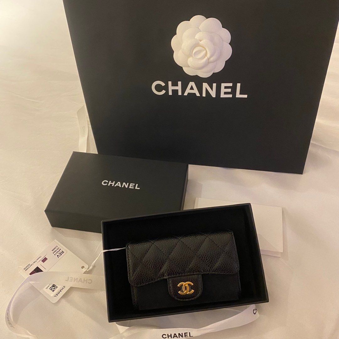 Chanel Classic Card Holder, Luxury, Bags & Wallets on Carousell