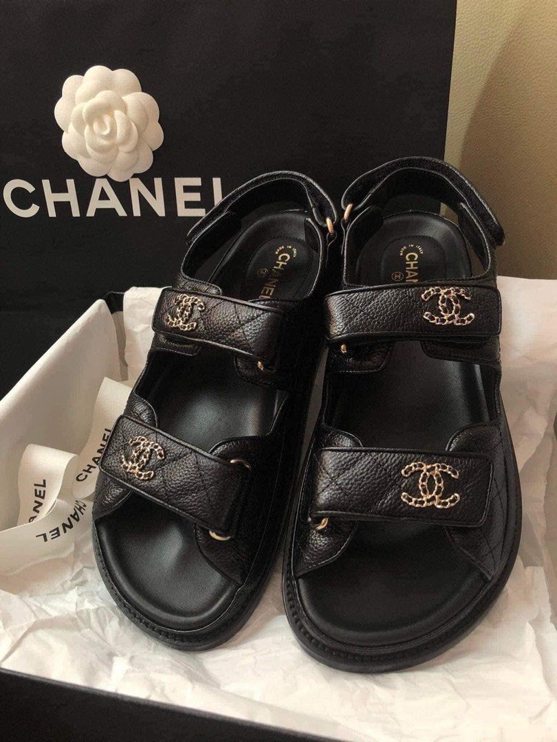 Chanel dad sandals 37 store