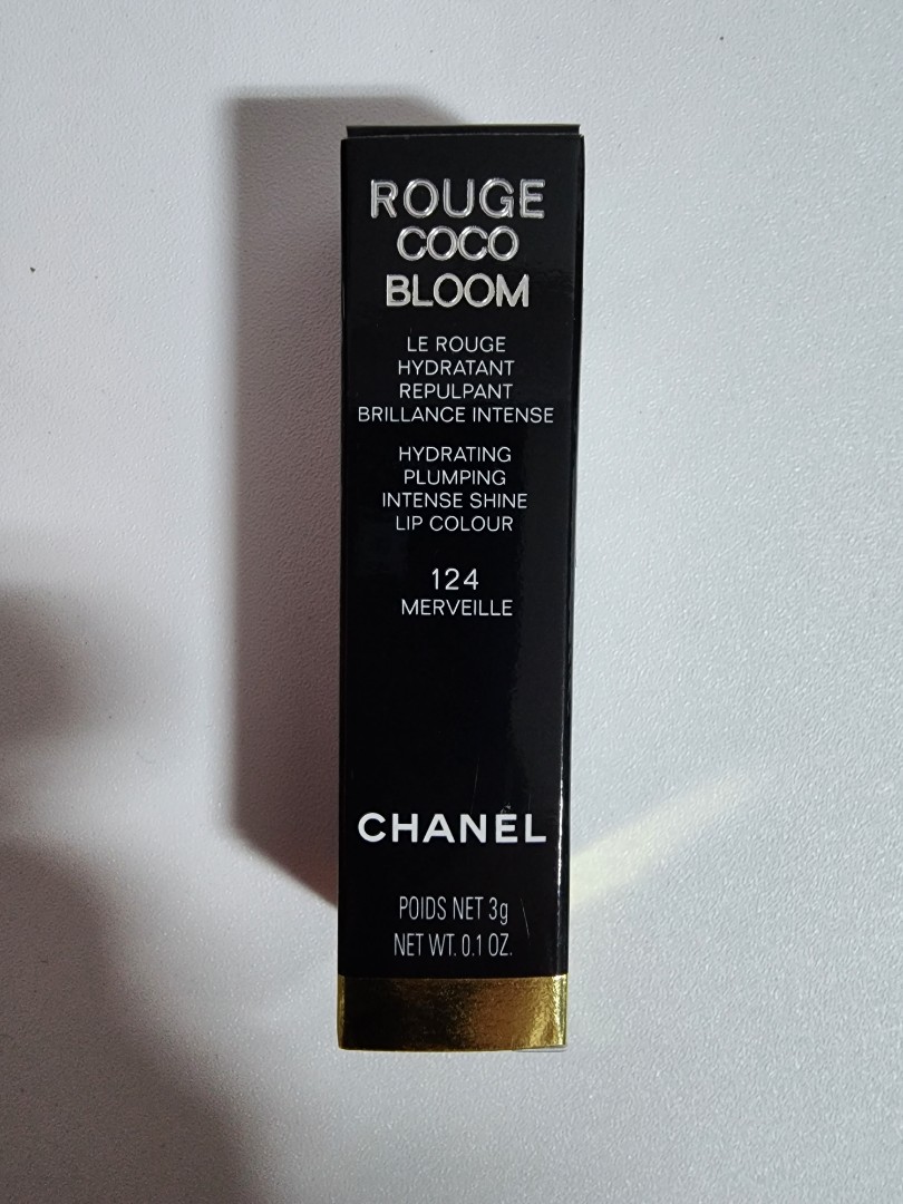 Chanel rouge coco bloom 124 - merveille, Beauty & Personal Care, Face,  Makeup on Carousell