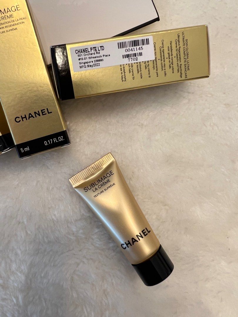 Chanel sublimage la cream texture supreme 5ml, Beauty & Personal Care ...