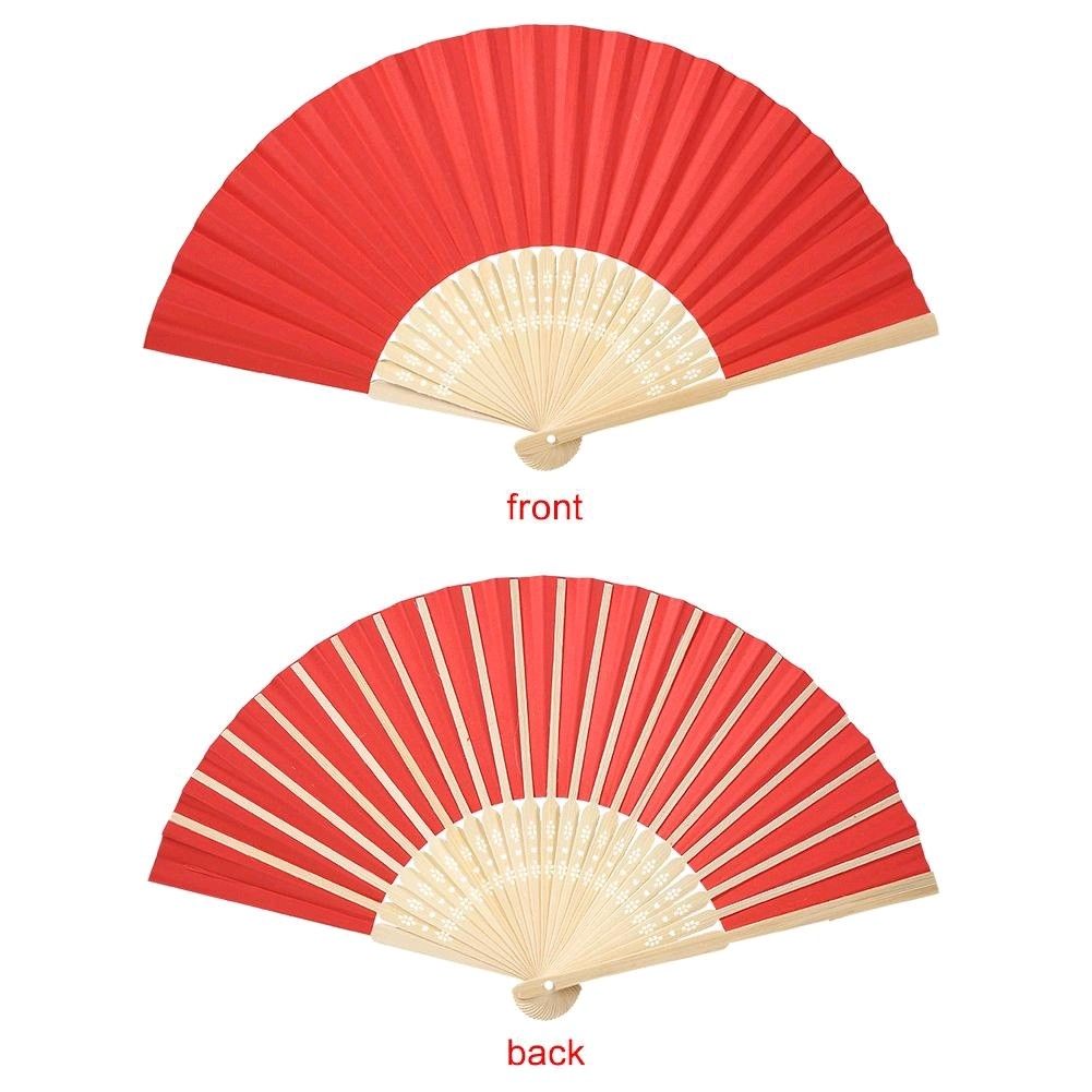 Chinese bamboo paper fan dance paper fan swordsman scholar olden days