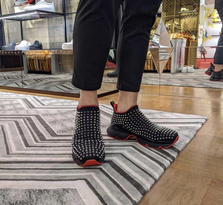 Christian louboutin mens sale shoes size 12