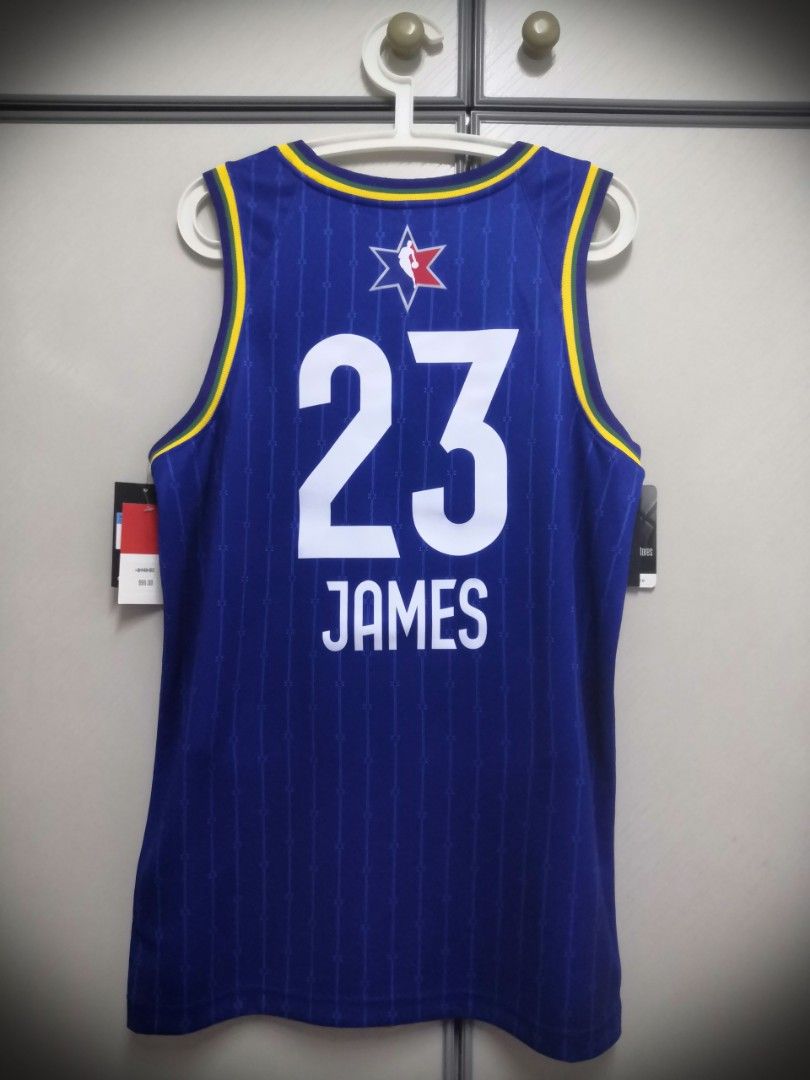 Jordan LeBron James #6 2022 NBA All-Star Game Swingman Jersey Mens Sz XL  NWT