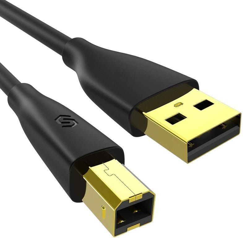 12 foot online usb printer cable