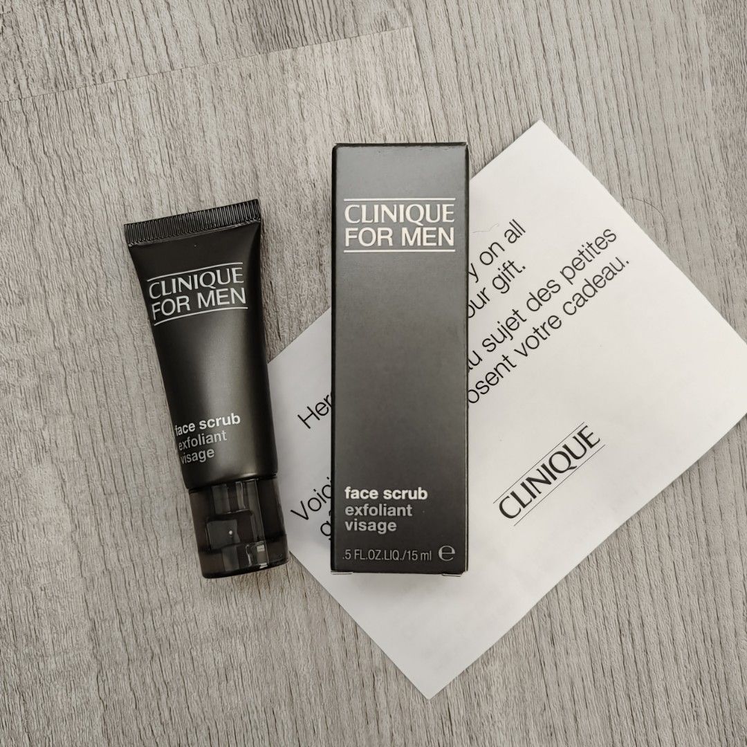 Clinique for deals men face scrub