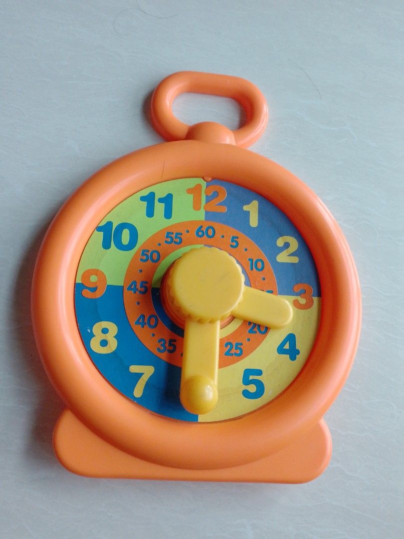 Clock educational for kids, Babies & Kids, Infant Playtime on Carousell