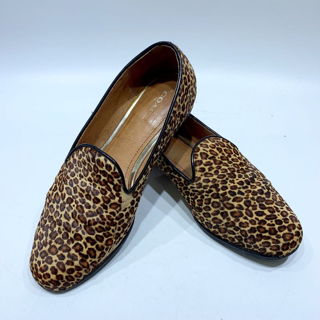 Coach cheap leopard sneakers