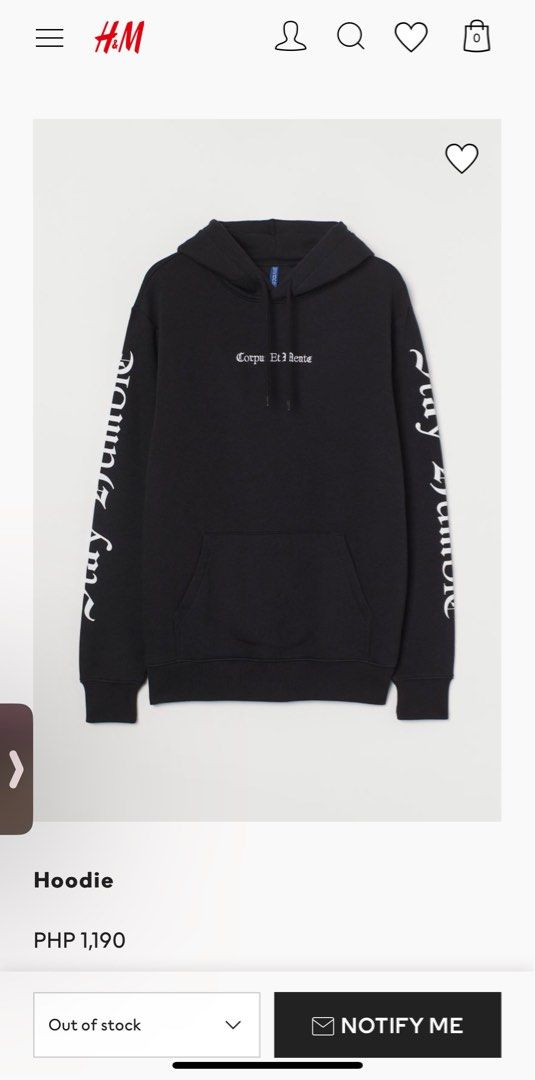 Corpus et mente hoodie clearance