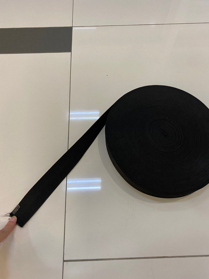 Cotton Black Tape Bolster String Tie, Mobile Phones & Gadgets, Mobile