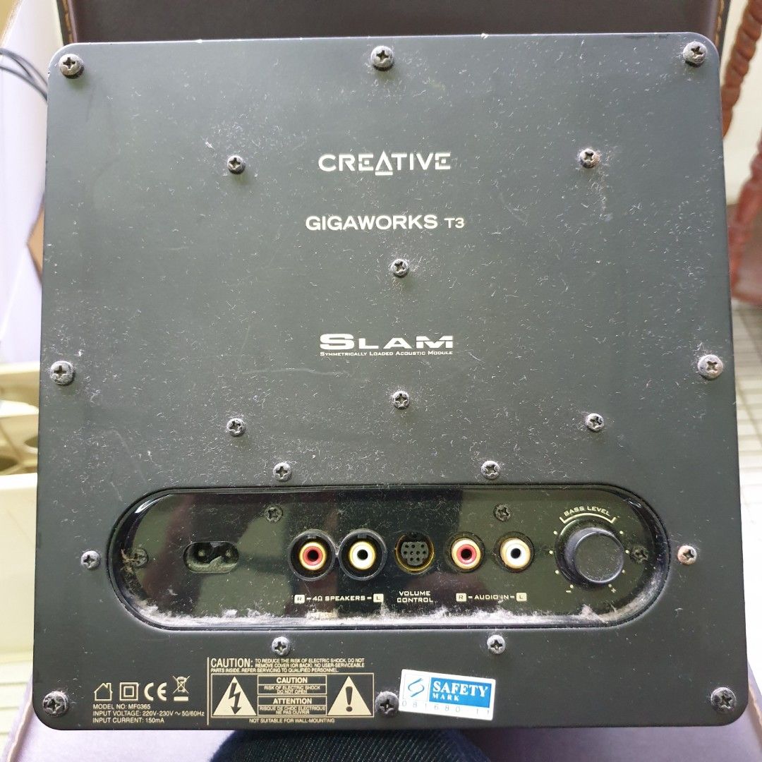 Creative T3 Speakers System, Audio, Soundbars, Speakers & Amplifiers on ...