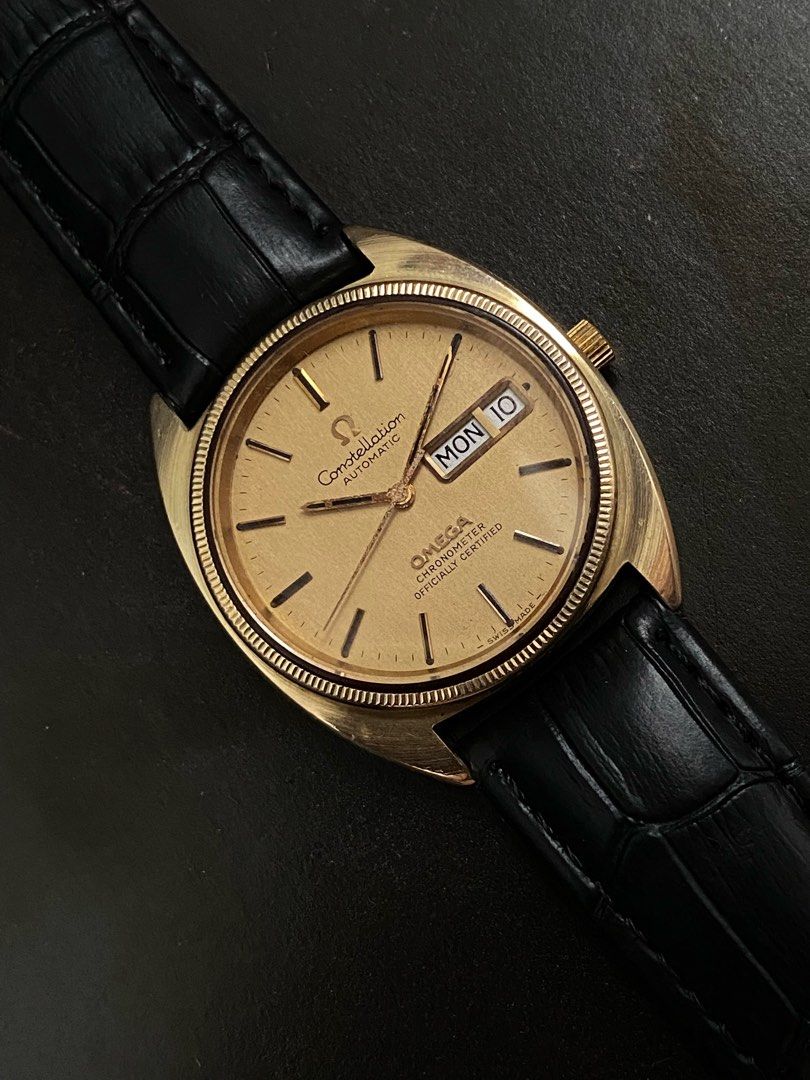 1975 C-Shape Omega Constellation (gold-capped), Men's Fashion, Watches ...