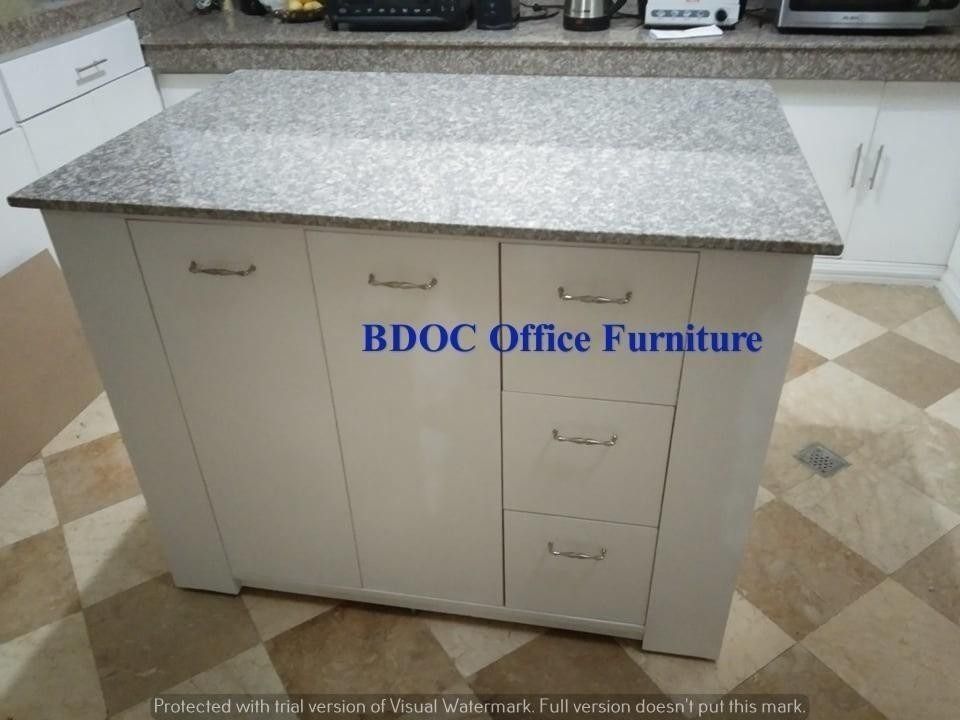 🚩Customized Kitchen Island // Office Furniture, Furniture & Home Living