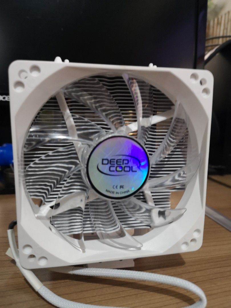 DeepCool GAMAXX 400 White CPU Air Cooler, Computers & Tech, Parts ...