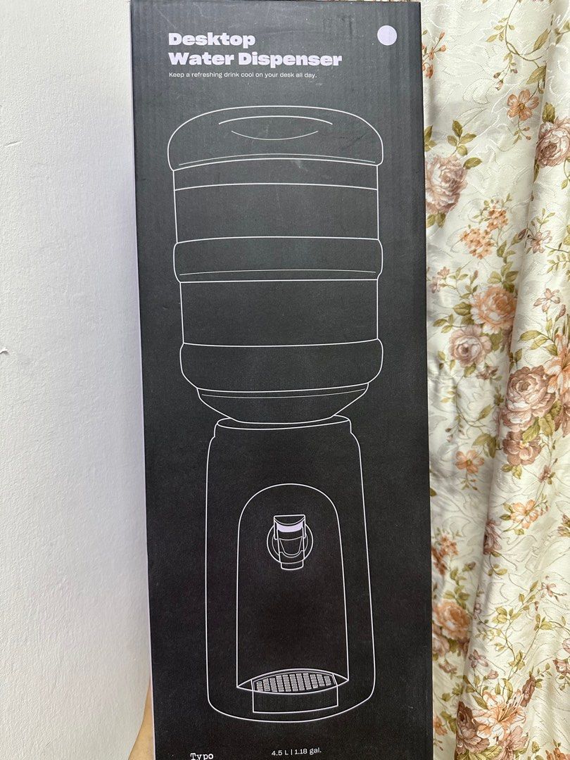 Desktop Water Dispenser typo, TV & Home Appliances, Kitchen Appliances