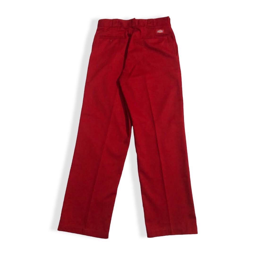 Celana Dickies 874 Original Fit Red Merah, Fesyen Pria, Pakaian ...