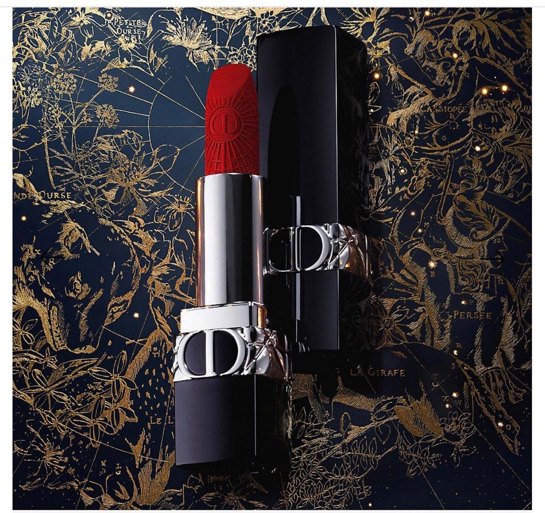 DIOR lipstick limited edition holder set with lipsticks, Beauty