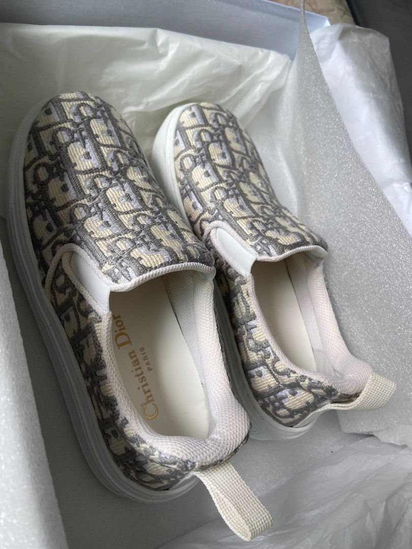Christian dior slip ons hot sale