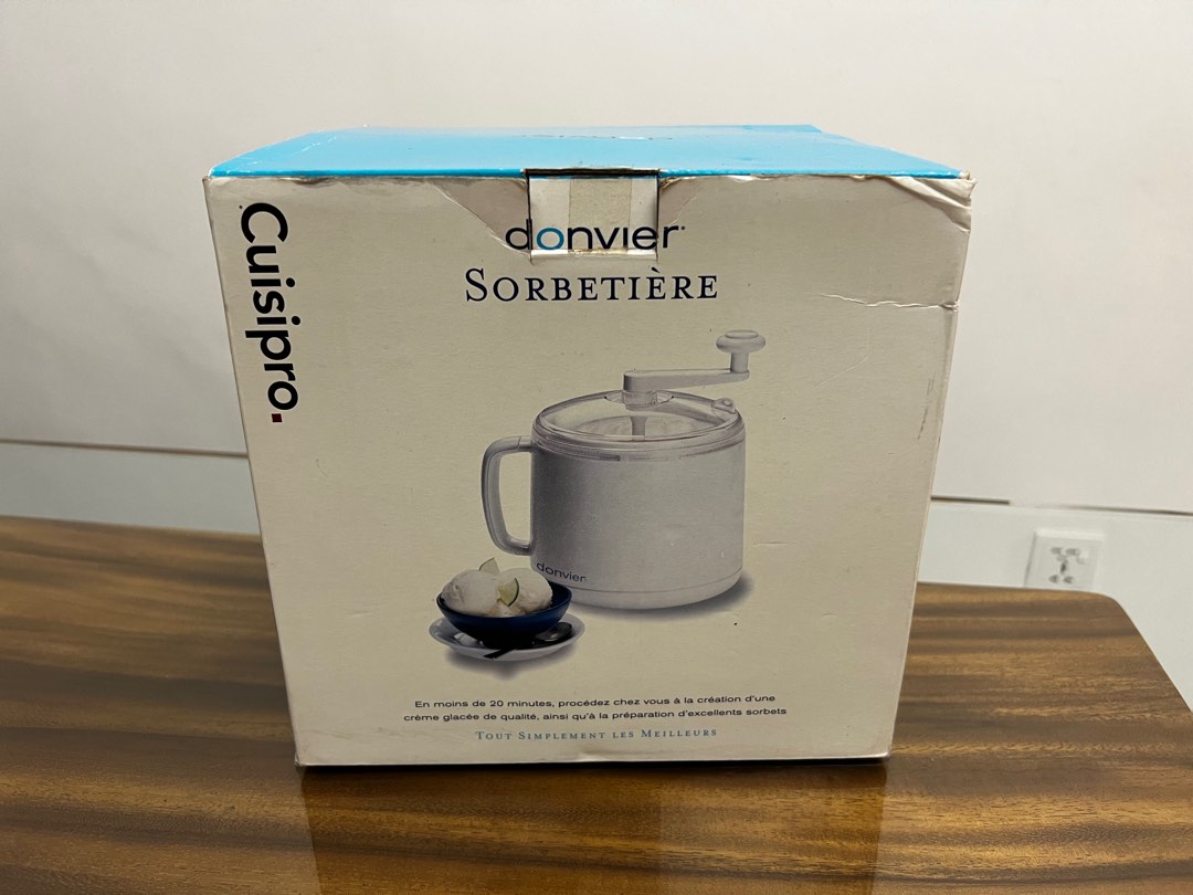 Donvier Ice Cream Maker, TV & Home Appliances, Kitchen Appliances, Ice