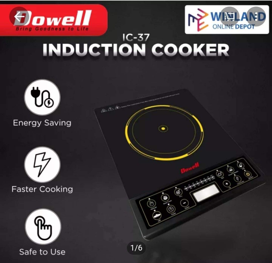 DOWELL by Winland Induction Cooker 7Cooking Function Cooktop Induction