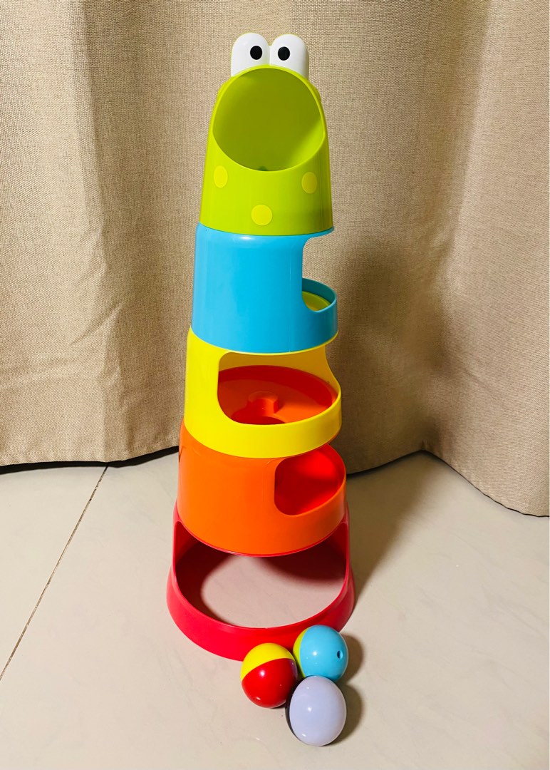 ELC Stack and Drop Froggie, Hobbies & Toys, Toys & Games on Carousell