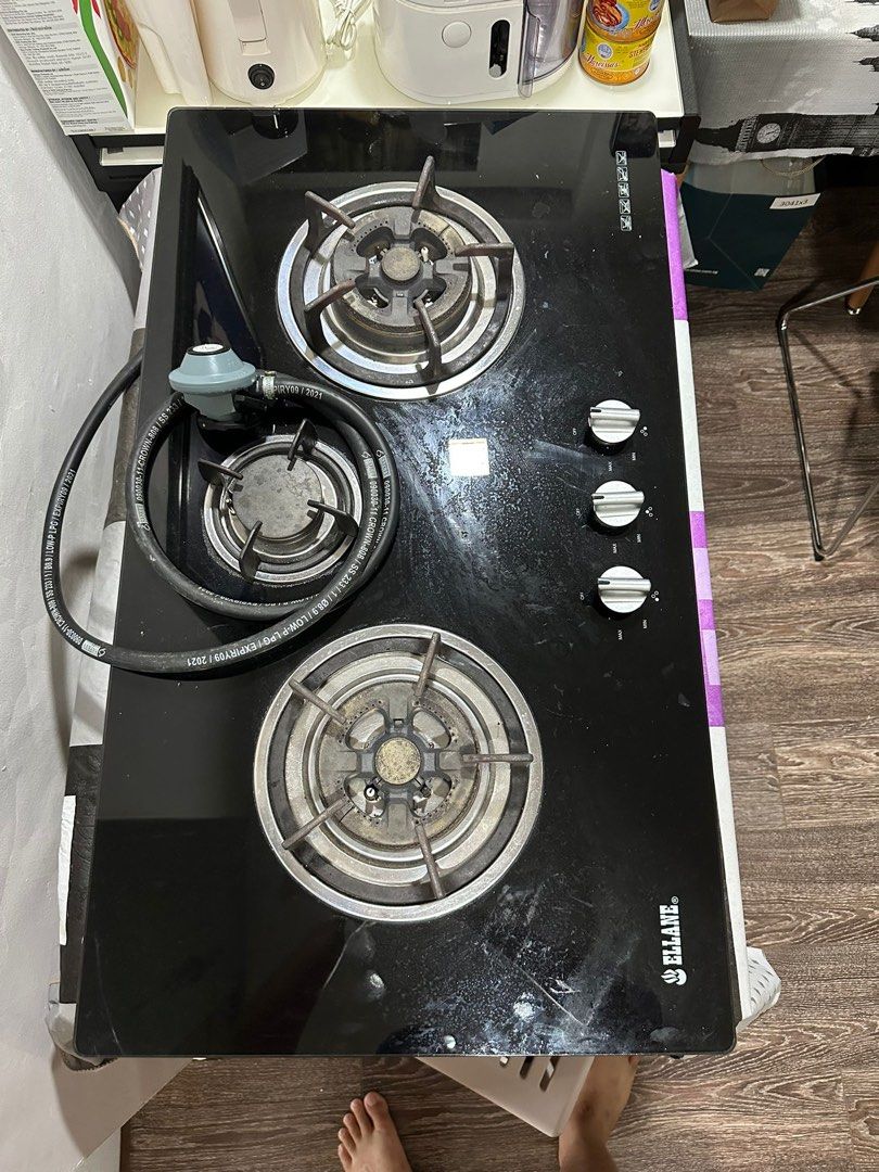 Ellane Cooker Hob WG3SV, TV & Home Appliances, Kitchen Appliances