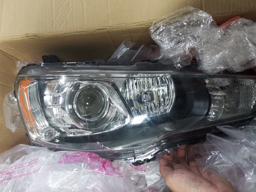 Evo X Headlight with Ballast, Car Accessories, Accessories on Carousell