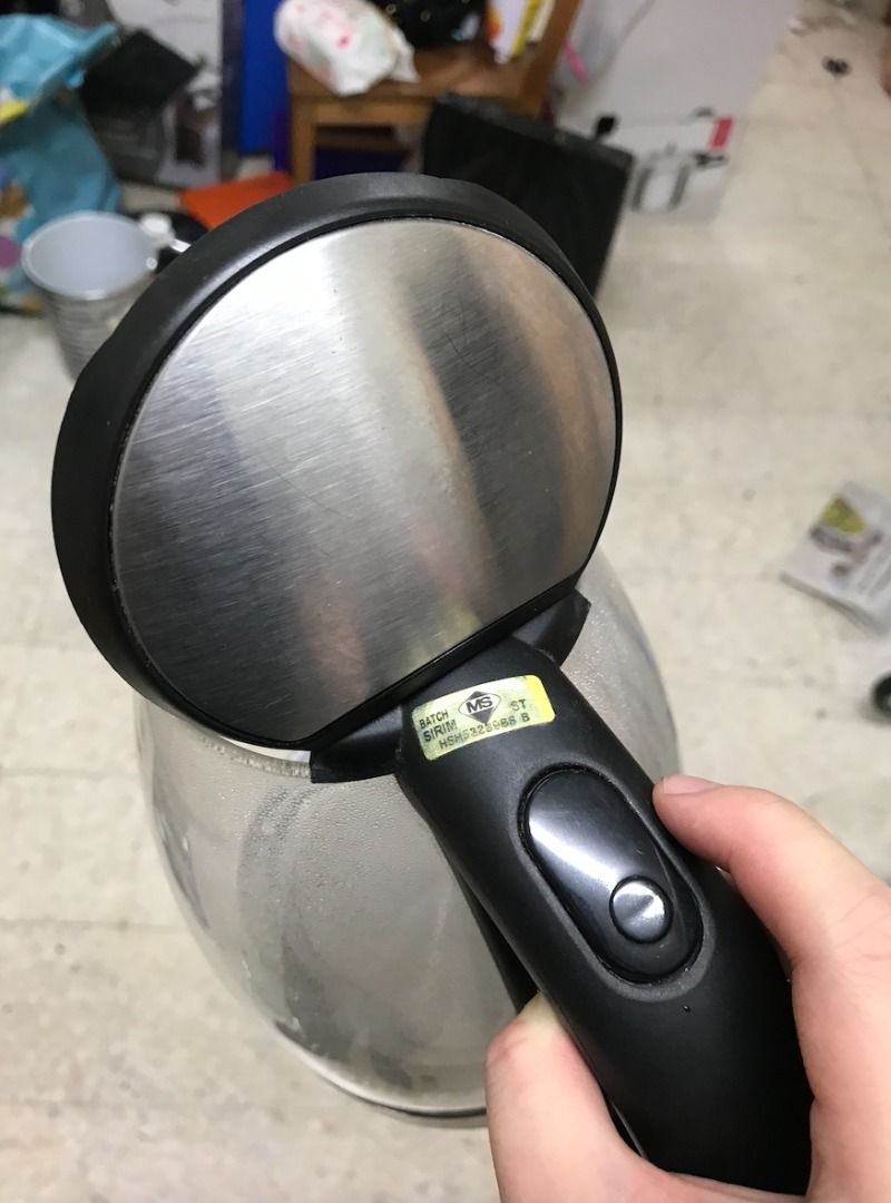 Ezion top glass kettle