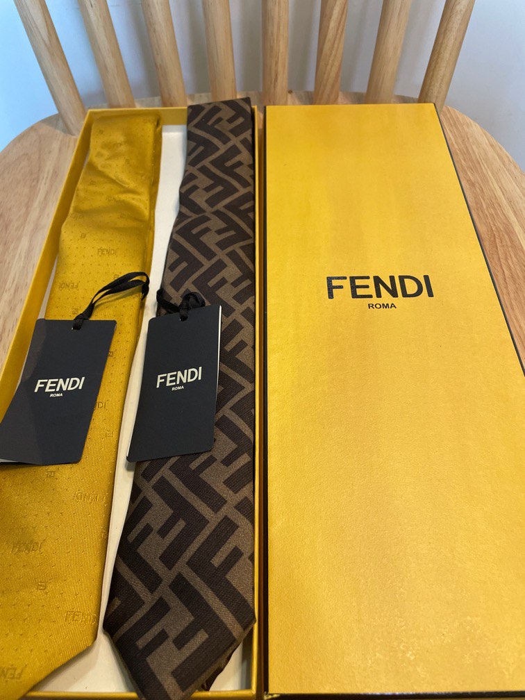 Fendi tie, Men's Fashion, Watches & Accessories, Ties on Carousell