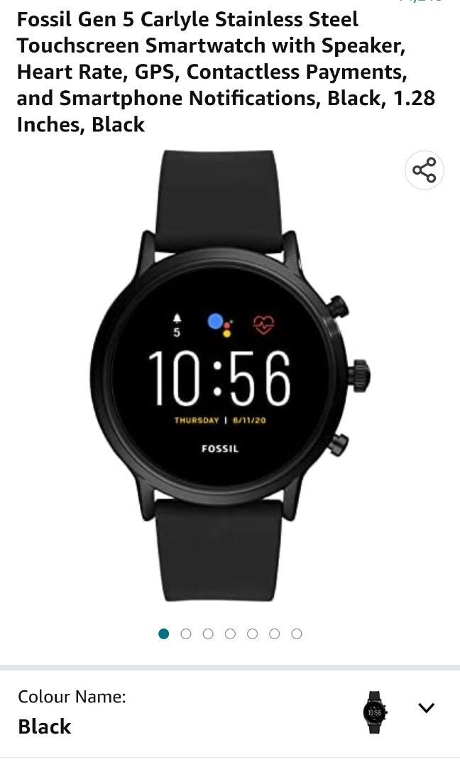 Gen 5 smartwatch fossil outlet