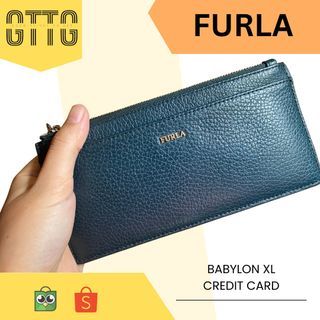 Furla Babylon XL Credit Card Wallet Authentic